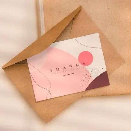 Greeting Card - Custom handwritten message thank you card Vancouver
