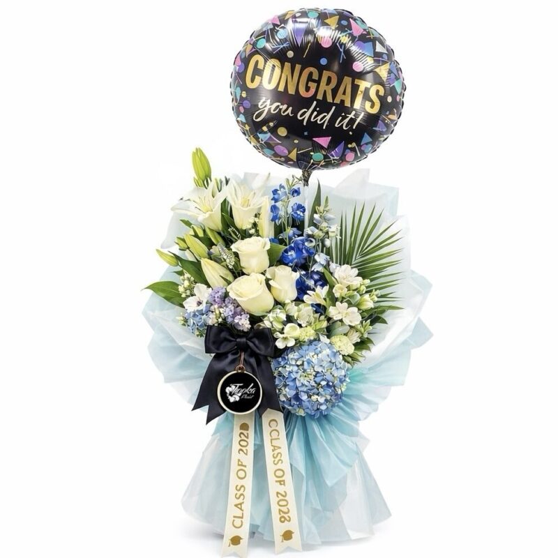 congratulations bouquet bundle
