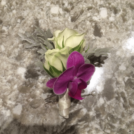 Pure Elegance Vase - Luxury white hydrangea and rose arrangement Vancouver