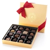 Milk and Dark Chocolate Box 16 pc - Gourmet assorted chocolates gift box Vancouver