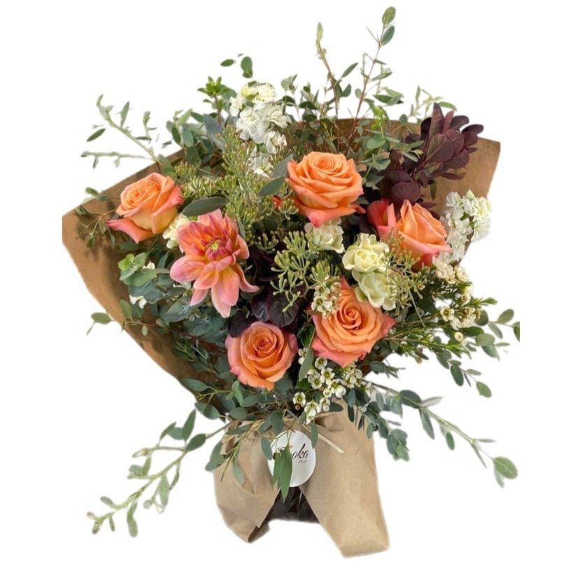 orange-delight-hand-tied-bouquet-tooka-florist-north-west-greater-vancouver-3020892.jpg Orange Delight Hand Tied Bouquet - Image 1