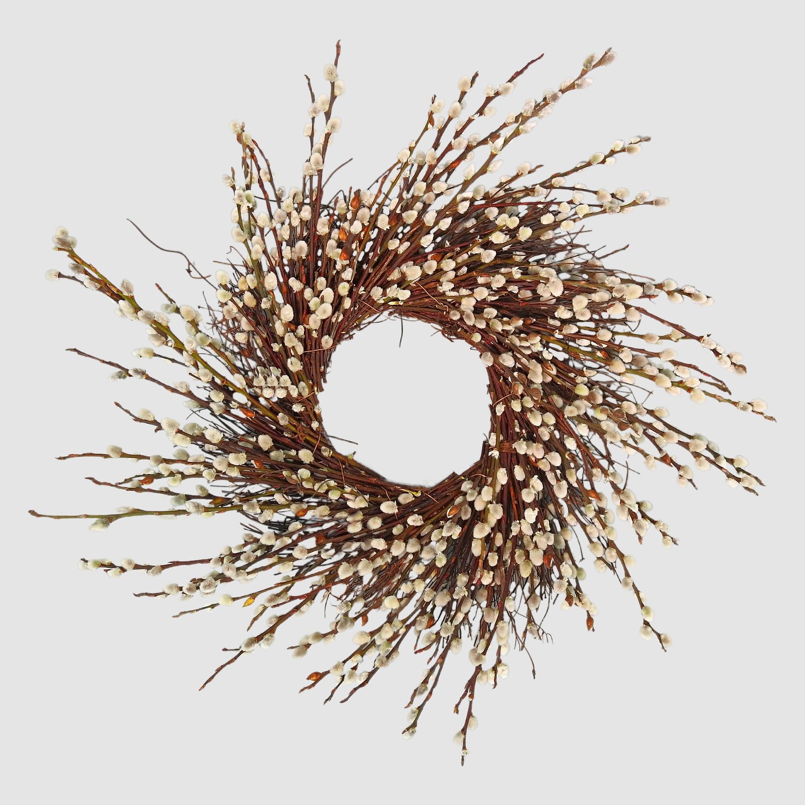 tooka-florist-medium-pussy-willows-wreath-36429648953588.jpg Pussy willows Wreath - Image 1