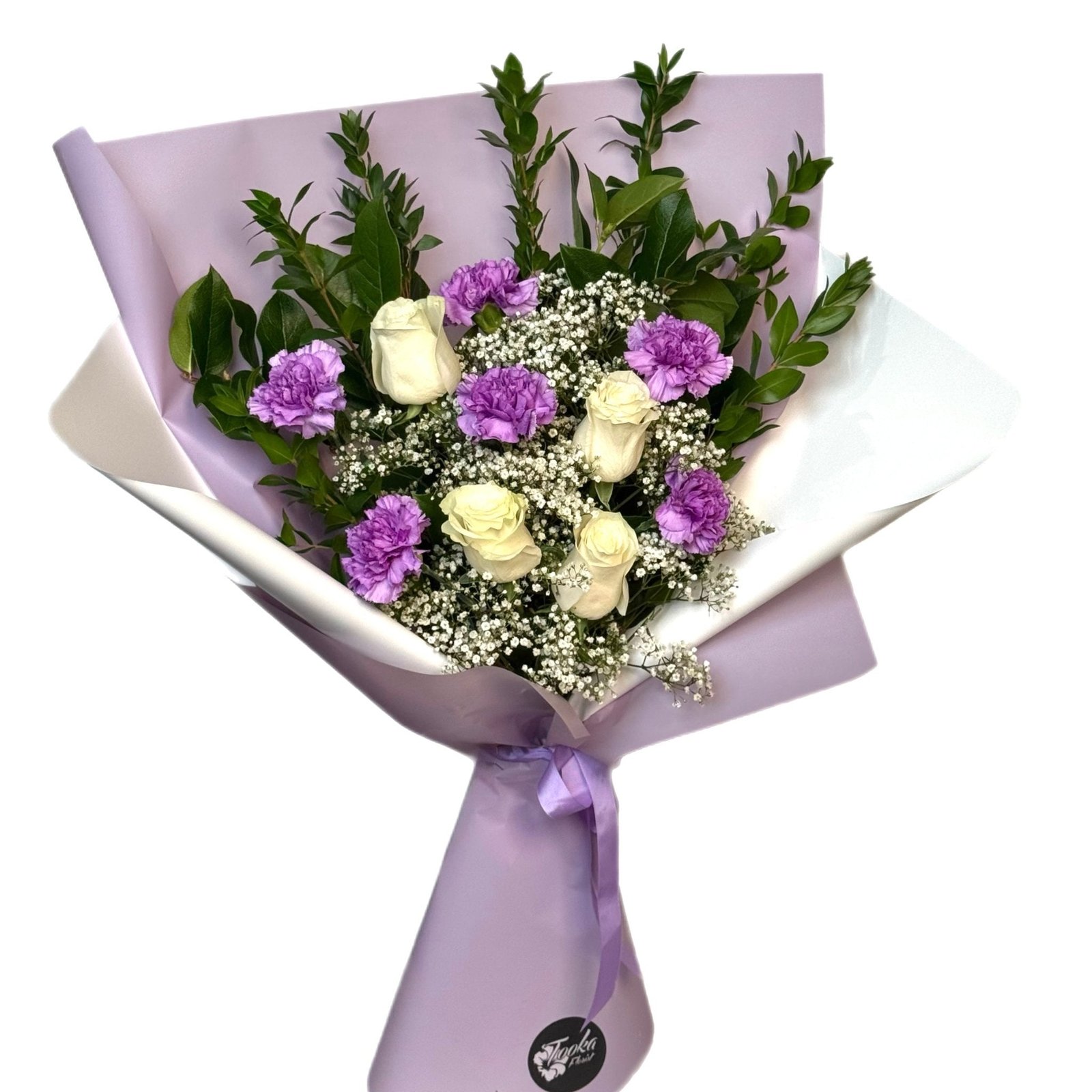 lavender-serenity-rose-carnation-bouquet-tooka-florist-north-west-greater-vancouver-4517358.jpg Lavender Serenity Rose & Carnation Bouquet - Image 1