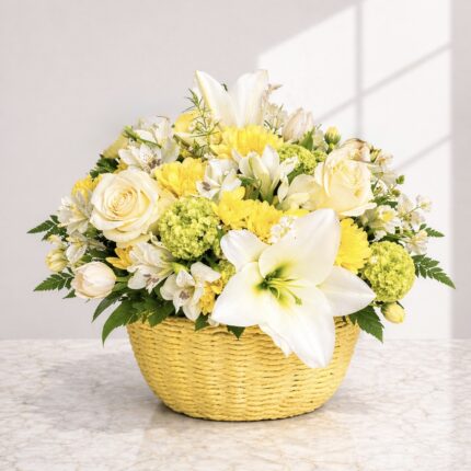 Lemon Blossom Basket